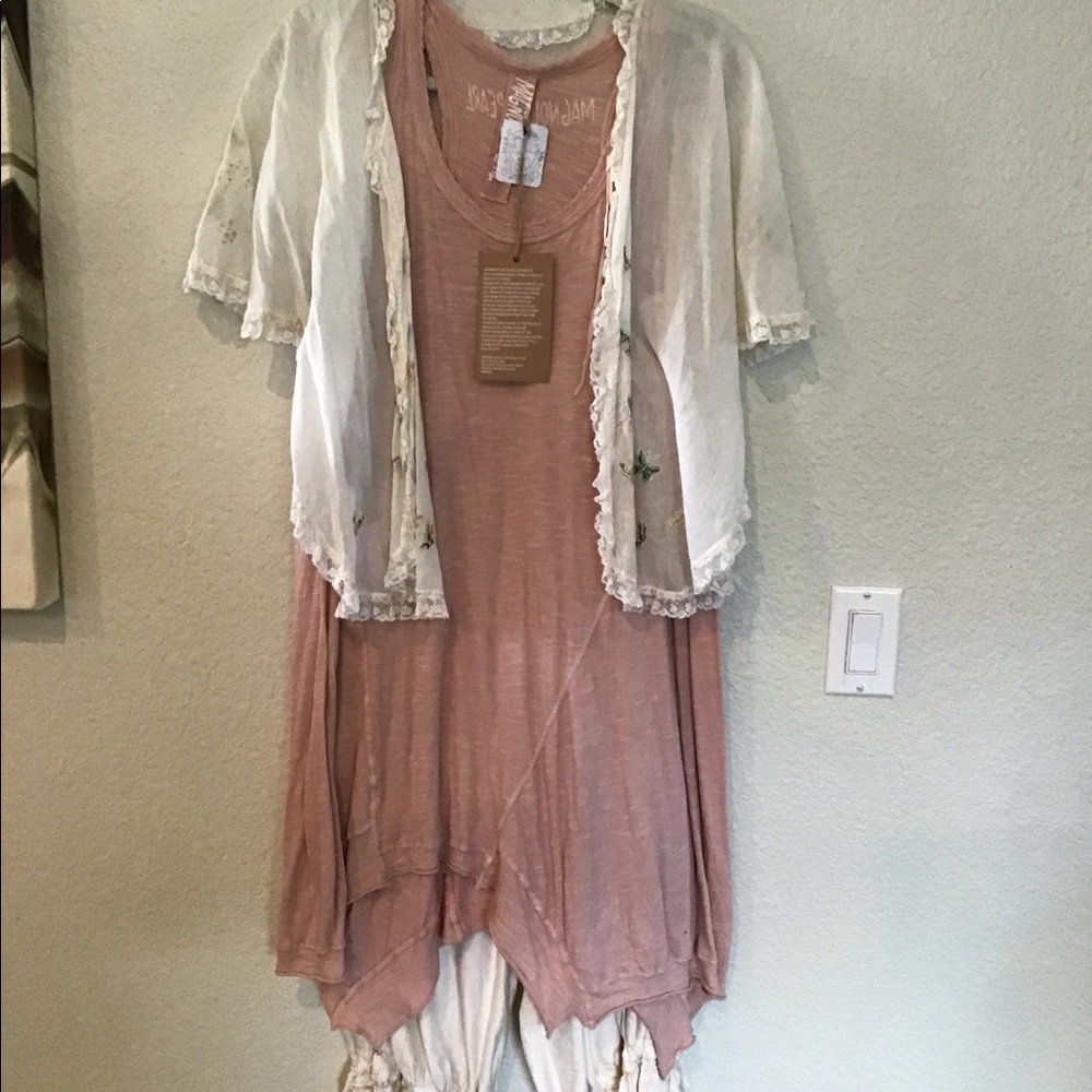 Ooak antique hand made embroidery top jacket shrug sold